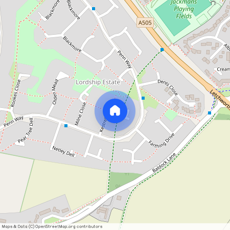 Kestrel Walk, Letchworth Garden City, Hertfordshire, SG6