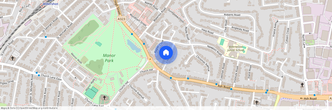 Crossways, Aldershot, GU12