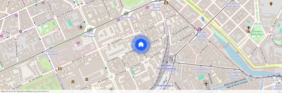 Via Cerano, Milan, Lombardy 20144