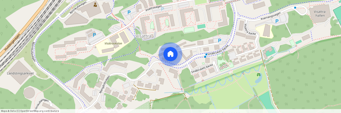 Småbrukets backe 50, Visättra