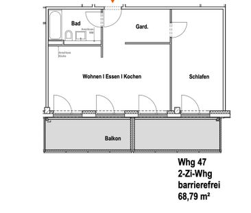 Geräumige 2-Zimmer-Wohnung mit großem Balkon und perfekter Infrastr... - Photo 6