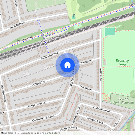 Malden Hill Gardens, New Malden, KT3
