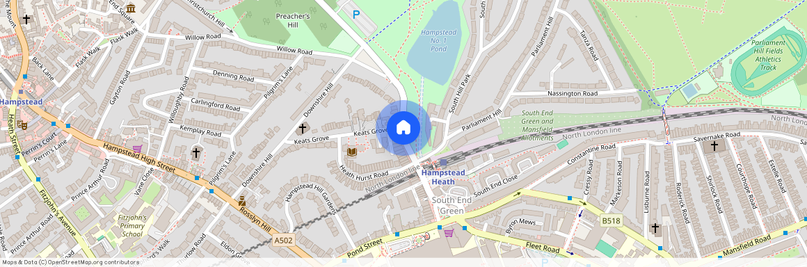 South End Road, London NW3