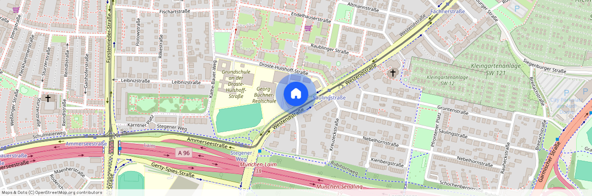 Westendstraße 272 München Laim Bayern 80686