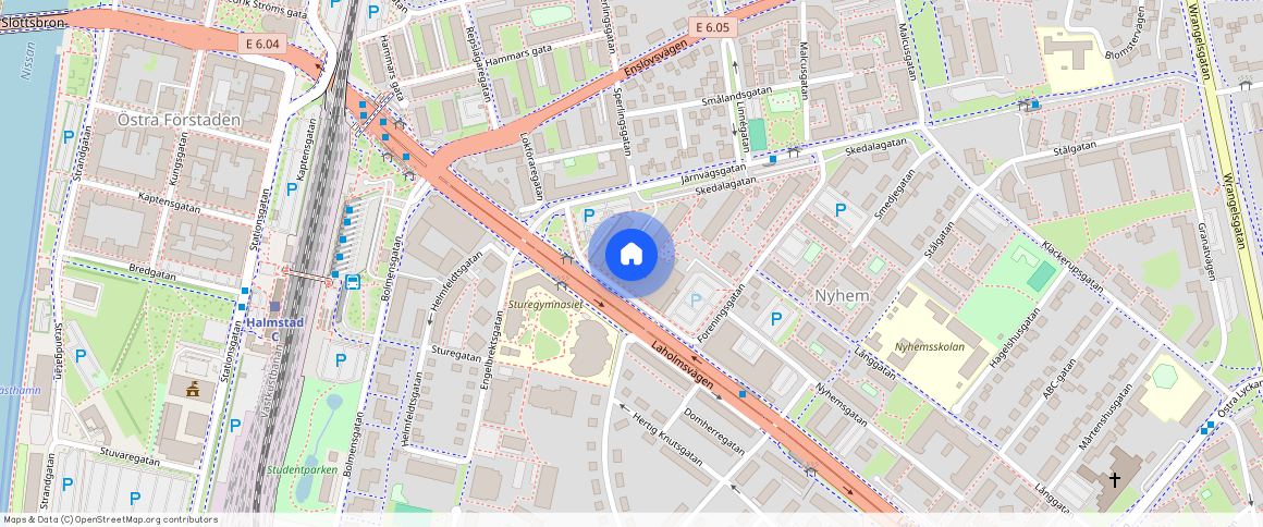 Halmstad, Järnvägsgatan, 4 A, 30249