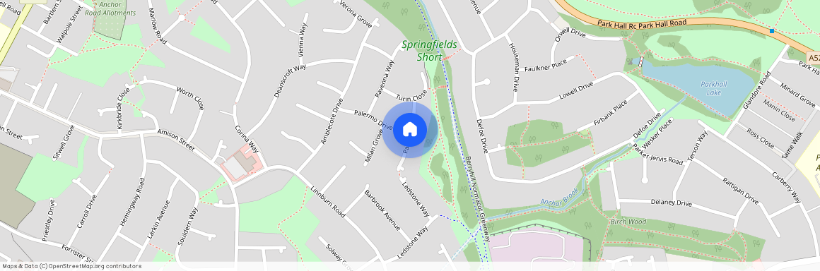 Parma Grove, Park Hall