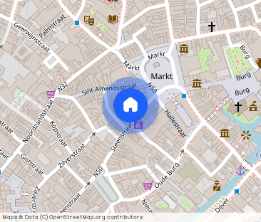 Ruim appartement in de historische binnenstad van Brugge - Photo 1