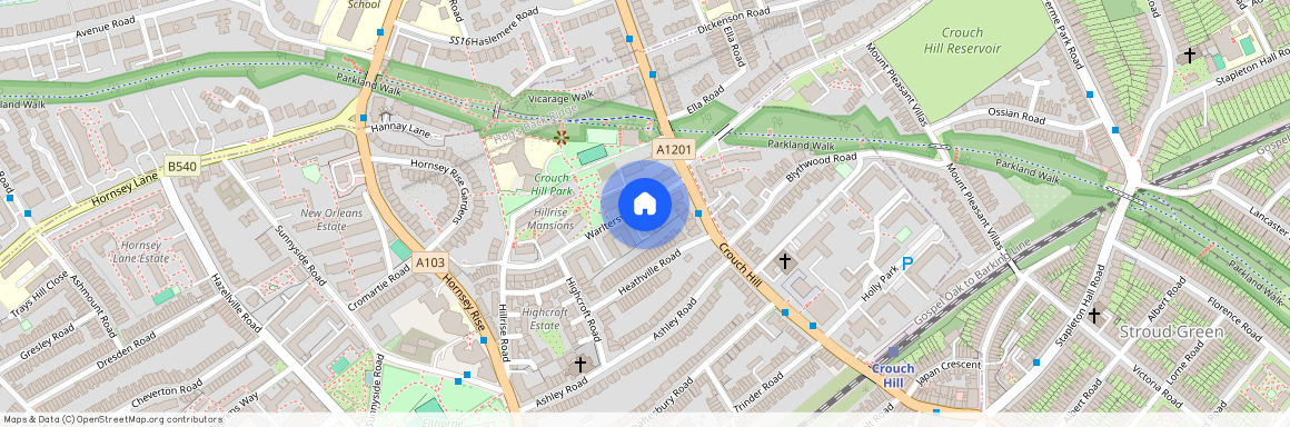 Leyden Mansions, Warltersville Road, Off Crouch Hill, London, N19