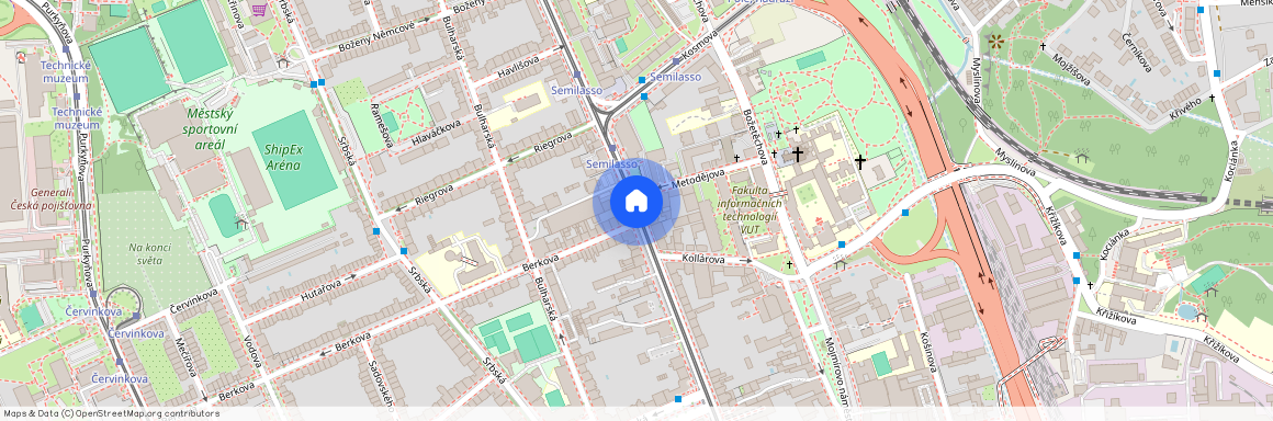 Srbská, Brno - Královo Pole, Jihomoravský kraj