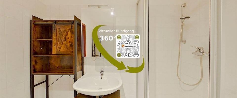 Helle 2 Raum Wohnung in Elbnähe mit Einbauküche - Foto 1