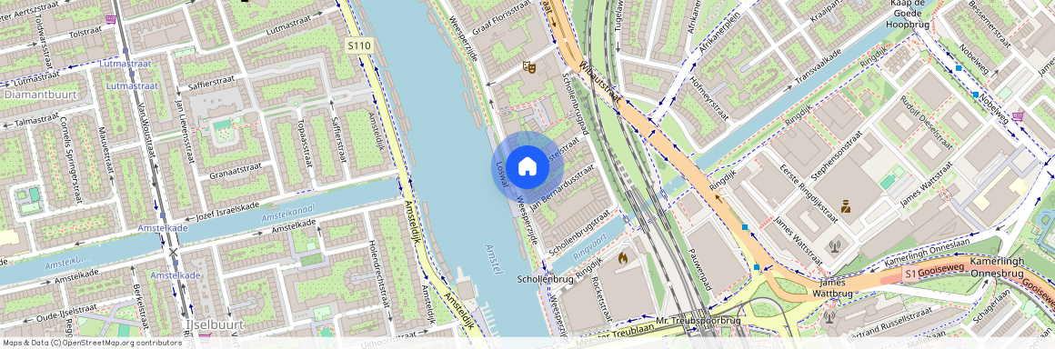 Weesperzijde, 1091 TN, Overamstelstraat, Amsterdam