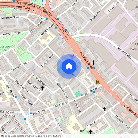 Congreve street, Borough/London Bridge SE17, London