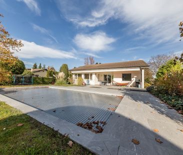 Beautiful villa 6p / 4 CHB + office / Garden with pool - Foto 3