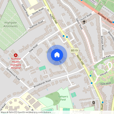 Grange Road, Highgate, N6