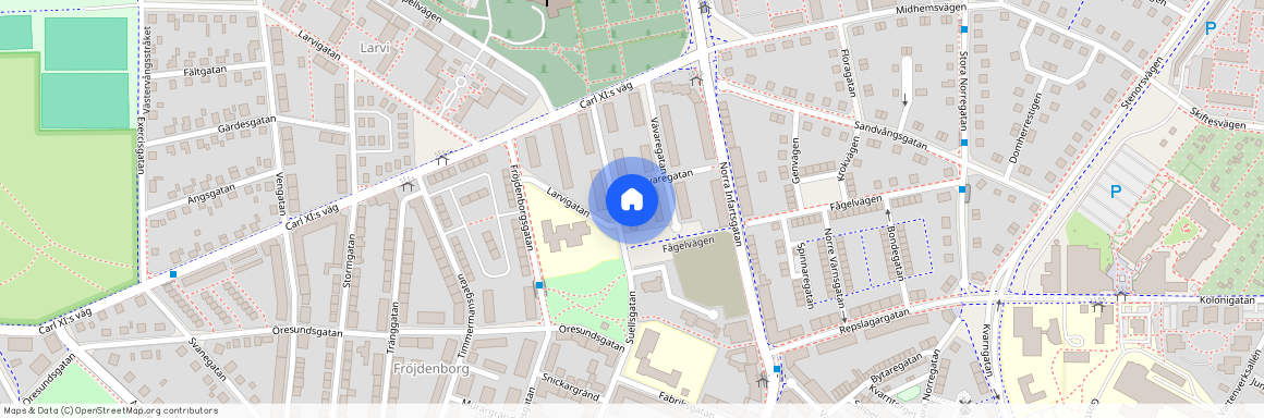 Larvigatan, Landskrona