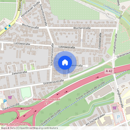 Gneisenaustraße 47, 44628, Herne