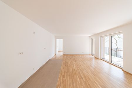 Erstbezug - 3-Raumwohnung mit Sonnenbalkon, Tiefgaragenstellplatz und EBK - WE10 - Foto 3