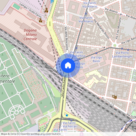 Via Carlo Farini, Milan, Lombardy 20159