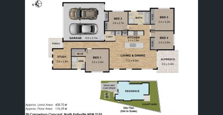 Modern Family Home with Spacious Study | Prime North Kellyville Location - Photo 5