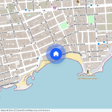 Playa del Cura, Torrevieja