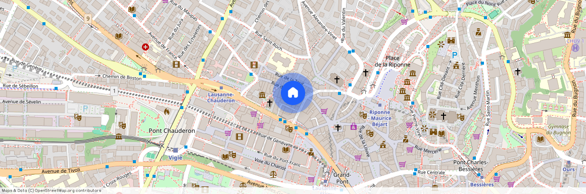 Rue de l'Ale 5, 1003 Lausanne