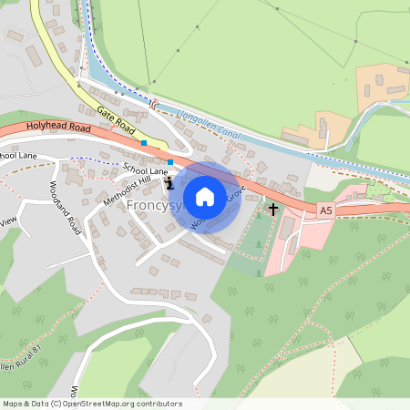 Bourne Terrace, Froncysyllte, Llangollen, LL20