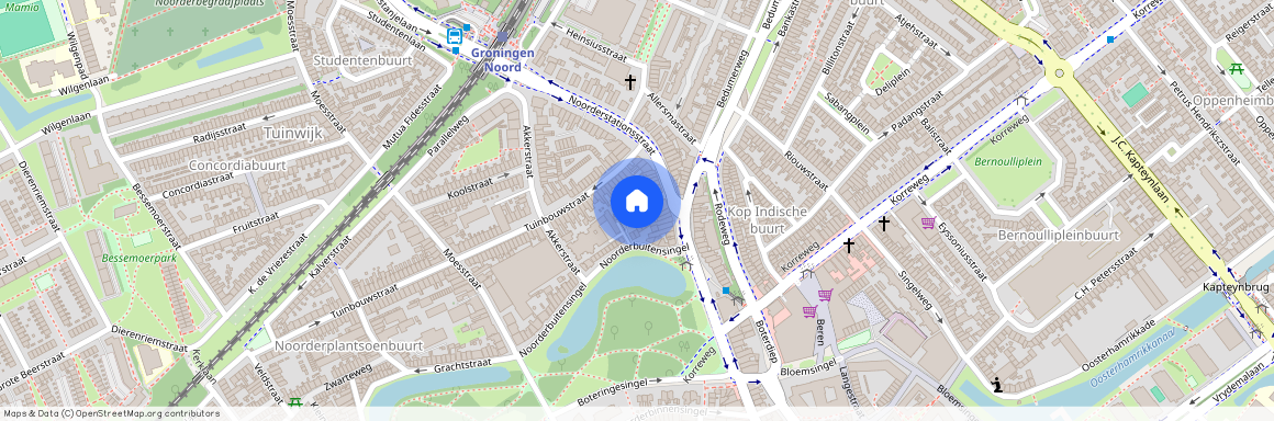 Noorderplantsoenbuurt, 9717 KN, Noorderstationsstraat, Groningen