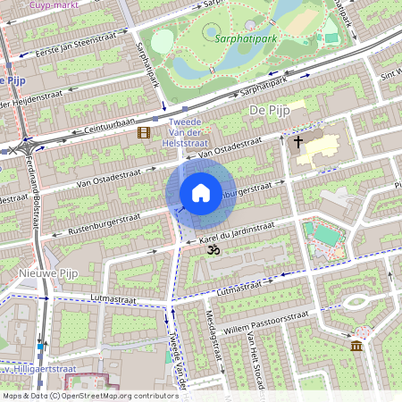 Nieuwe Pijp, 1073 GM, Rustenburgerstraat, Amsterdam