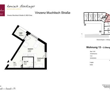 Top Geförderte Mietwohnung mit Balkon - Vinzenz Muchitsch Straße TO... - Photo 1