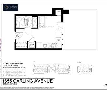 For Lease - 1655 Carling Avenue Unit# B708, Carlingwood - Westboro ... - Photo 2