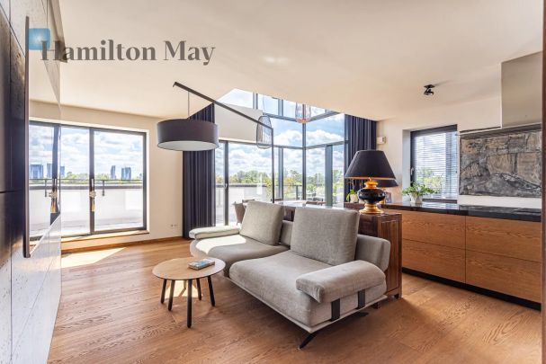 Ekskluzywny penthouse z tarasem na dachu na Żoliborzu - Zdjęcie 1