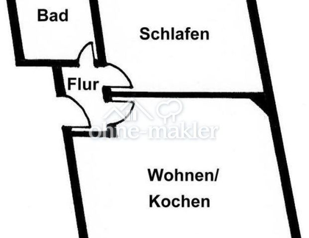 2-Zimmer-Dachgeschoss-Wohnung in Nossen - Photo 1