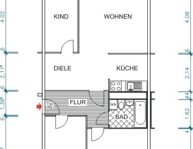 Familien aufgepasst! Großzügige und günstige 4-Raum-Whg. in Markersdorf! - Photo 1