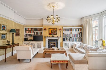 Elegant lateral apartment within an imposing period building, for let in the heart of Chelsea SW10. - Photo 4