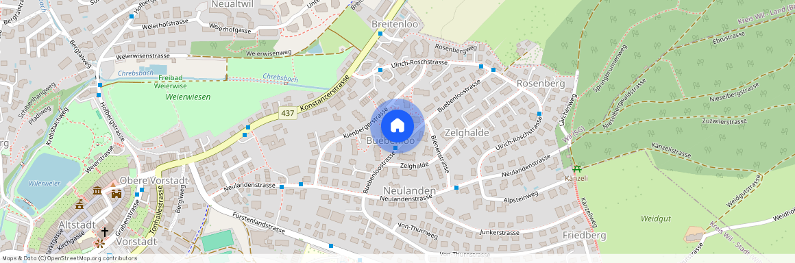 9500, Wil SG, Buebenloostrasse, 9