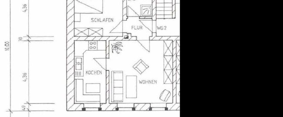 2 Raum Wohnung mit Einbauküche in Penig - Foto 1