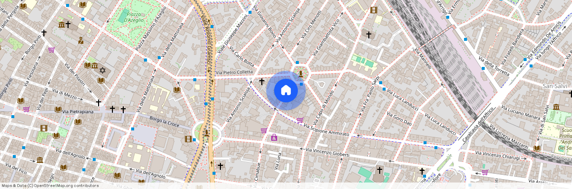 Via Giordano Bruno, 850136 Firenze FI, Santa Croce