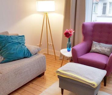 VOLLMÖBLIERTE GRÜNDERZEIT- SMARTHOME-TERRASSENWOHNUNG IN CITY- BEST... - Photo 5