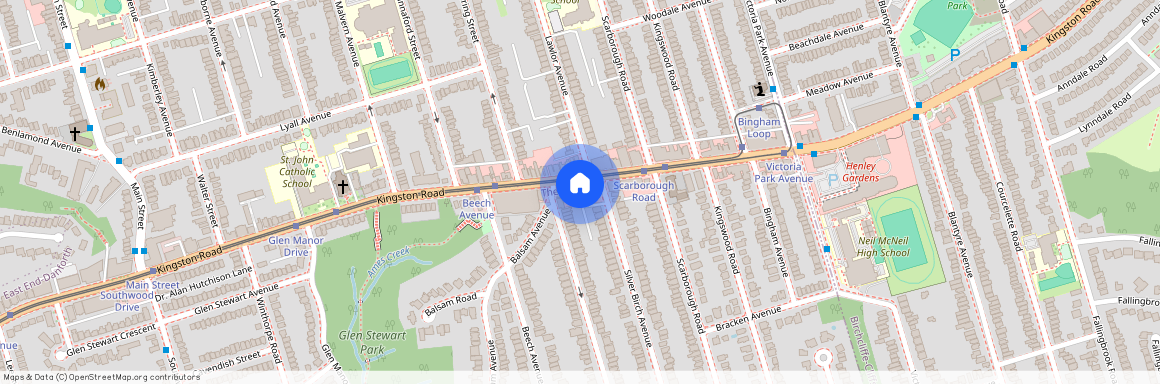 927 Kingston Road nd Floor, Toronto