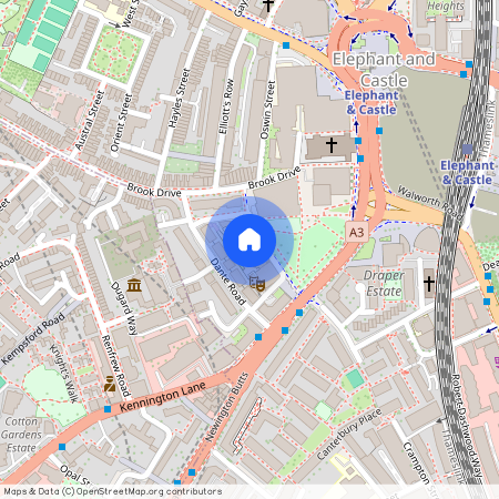 Churchyard Row, Elephant and Castle, London, SE11