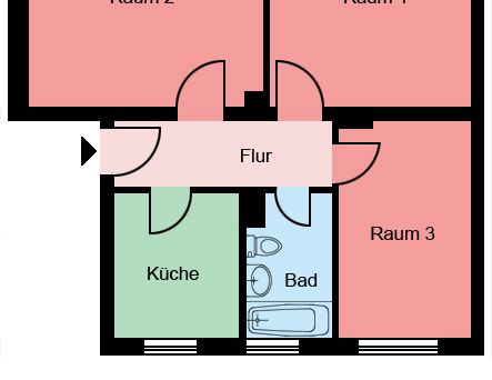 Demnächst frei! 3-Zimmer-Wohnung in Castrop-Rauxel Merklinde - Foto 1