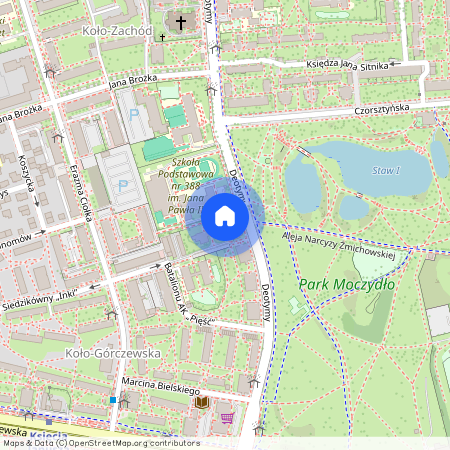 ul. Deotymy, Koło, Wola, Warszawa, mazowieckie