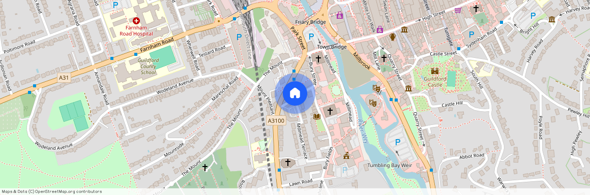 Wycliffe Buildings, Guildford, Surrey, GU2