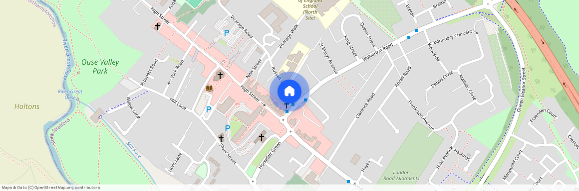 Stony Stratford - Bedroom Maisonette With Garden, Set Just Off High Street, MK11