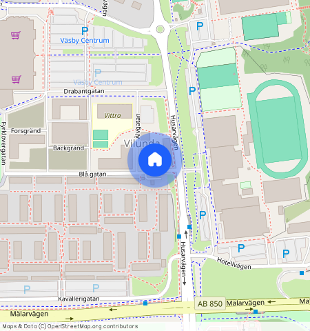 Upplands Väsby, Blå gatan, **, 19449, Stockholm