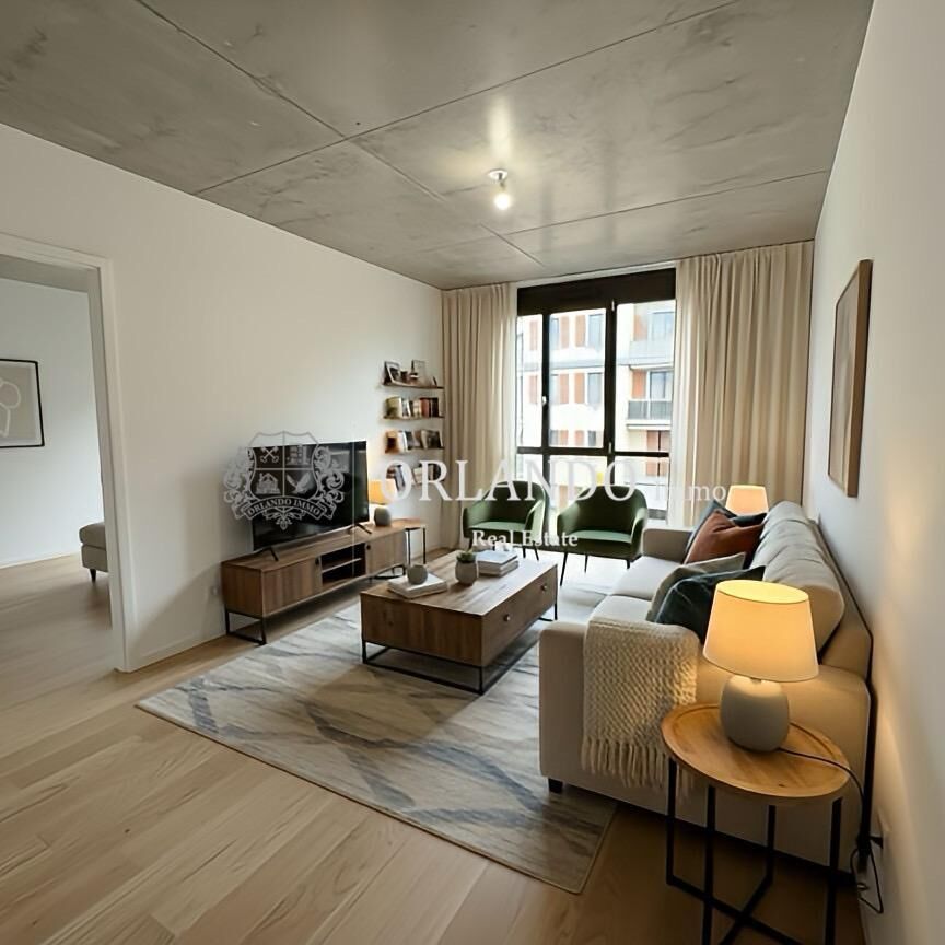 Beautiful new 5-room apartment (gable) 2nd floor without balcony – Carouge area - Foto 1