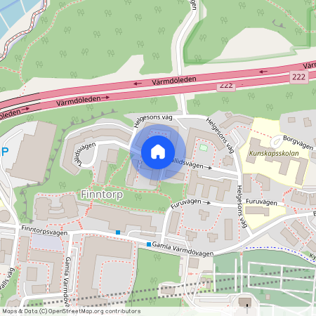 Tallidsvägen, Nacka
