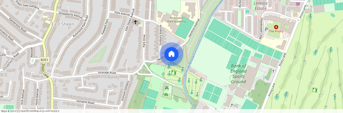 Hertford Avenue London SW14, London, SW14