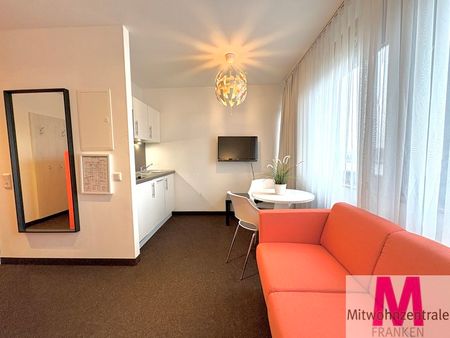 Apartment mit gehobener Komplettausstattung am Nürnberger Hafen - Photo 2