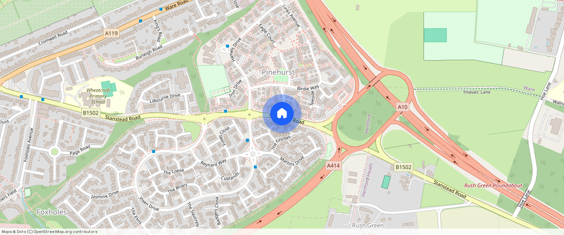 Stanstead Road, Rush Green, Hertford, SG13